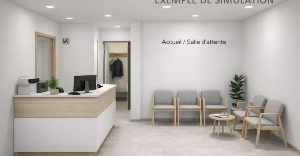 Sion – Spacieux local commercial de 335 m² idéal pour clinique médicale au centre-ville