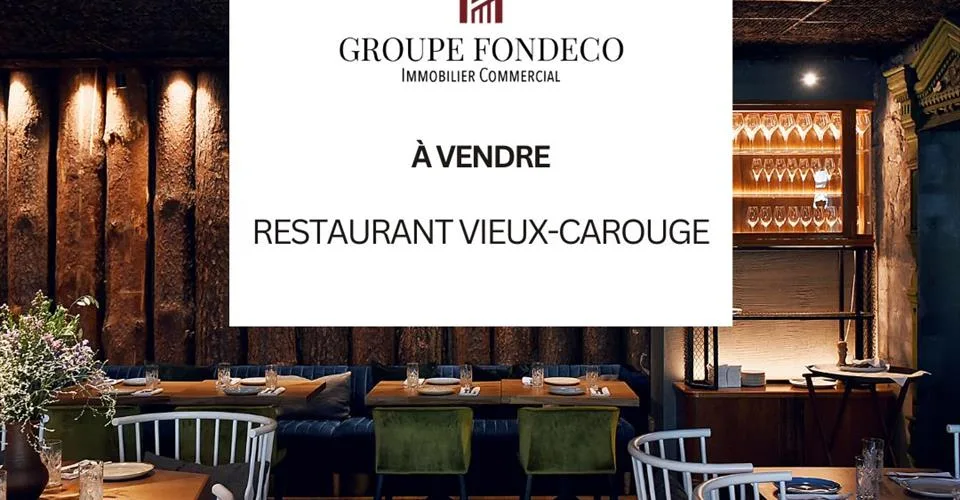 VIEUX-CAROUGE Restaurant cosy à vendre