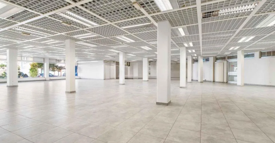 Chêne-Bourg - CHF 300.--m2-an - Arcade de 470m2 avec un dépôt au sous-sol d'environ 230m2
