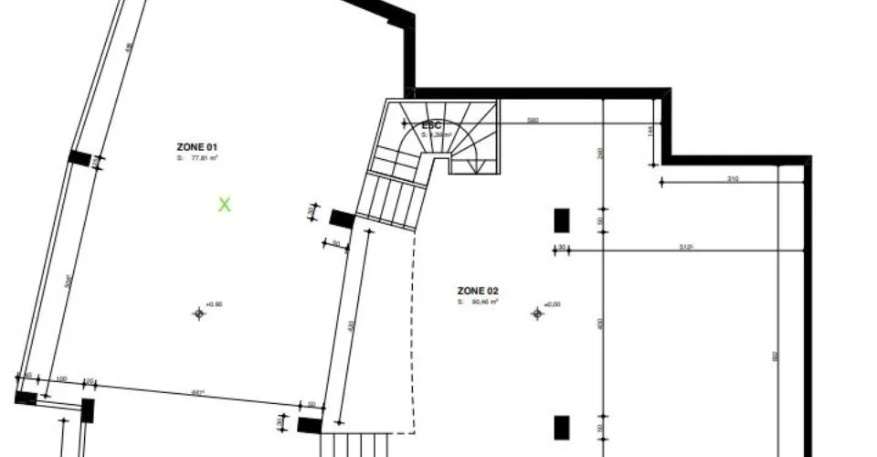 Arcade de 183 m2 + sous-sol