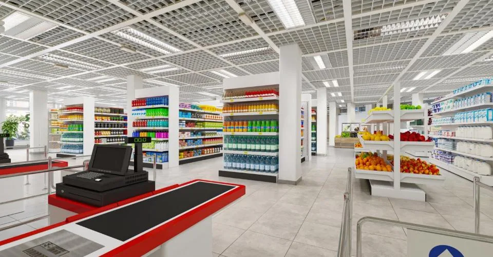 Spacieuse arcade dans un centre commercial à Chêne-Bourg