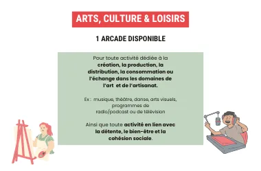 QUAI VERNETS | Arcade art, culture et loisirs