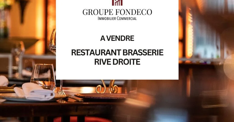 RIVE DROITE - RESTAURANT TRADITIONNEL