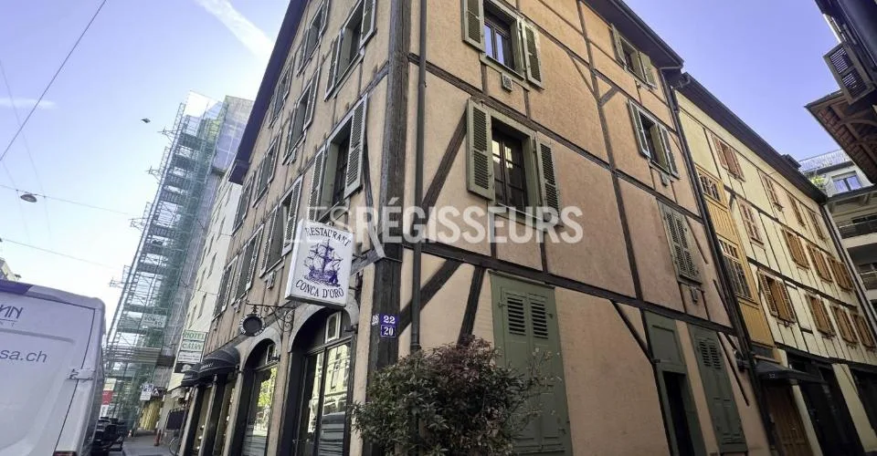 Très belle trattoria à remettre clé en main aux Eaux-Vives
