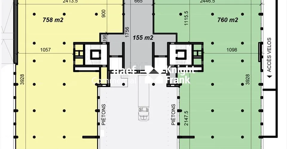 Nouveau projet : arcade d'env. 1518 m²