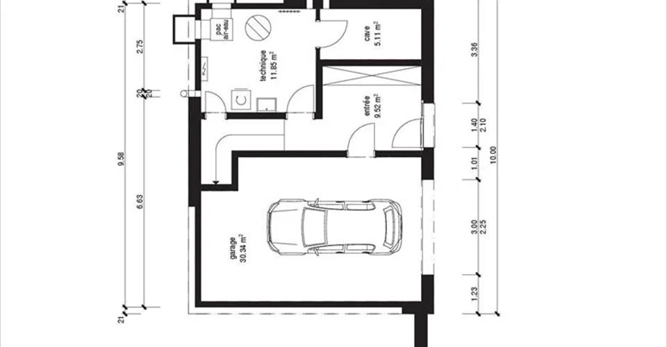 Magnifique villa d'architecte sur plans