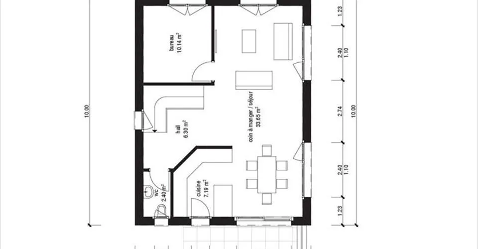 Magnifique villa d'architecte sur plans
