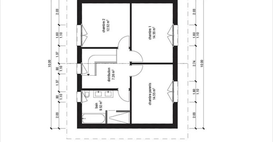 Magnifique villa d'architecte sur plans