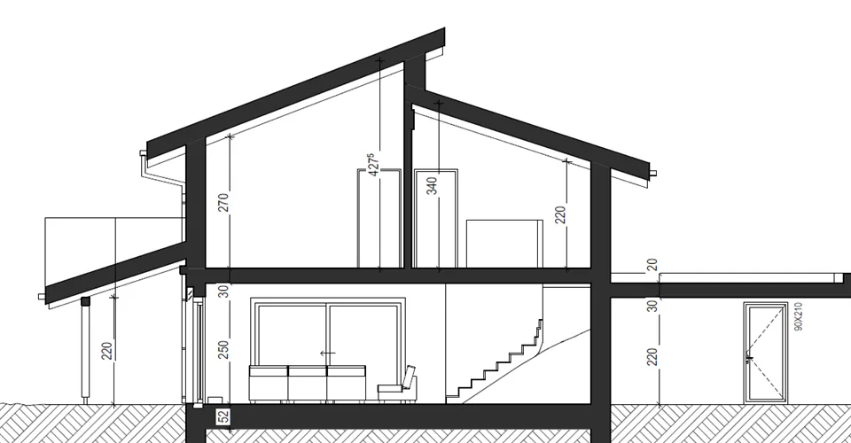 Magnifique villa d'architecte sur plans