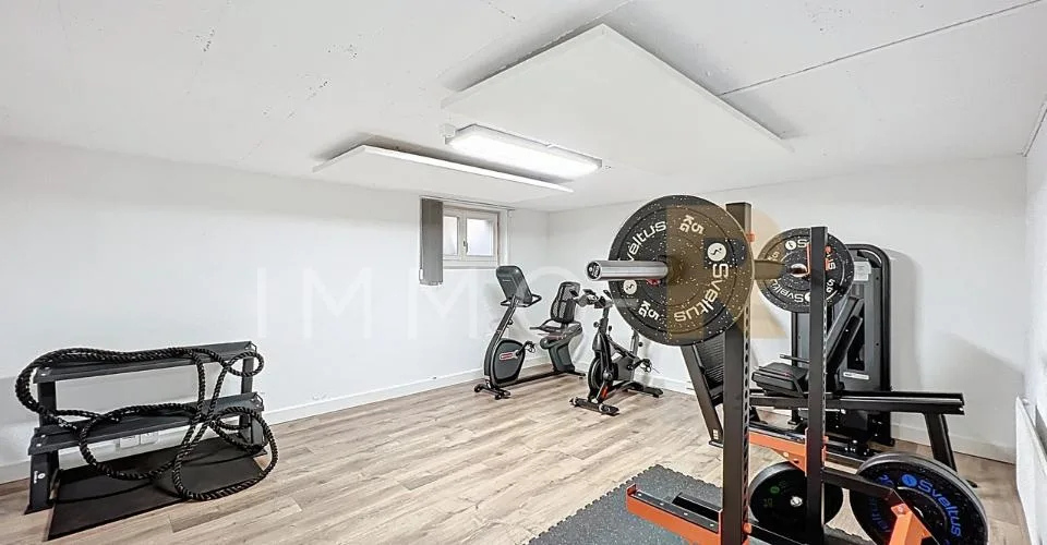 Immeuble mixte au centre de Semsales