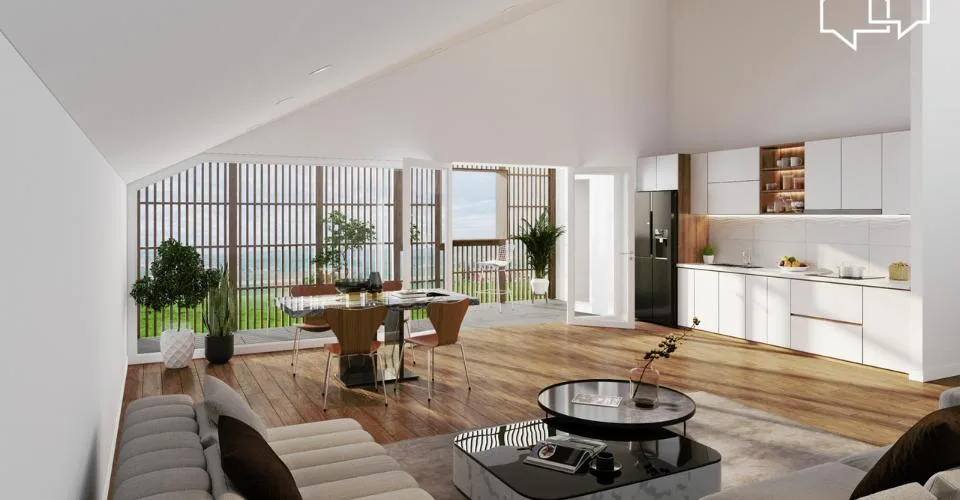 Appartement de 5.5 pièces dans les combles (bâtiment 2 - lot 10)