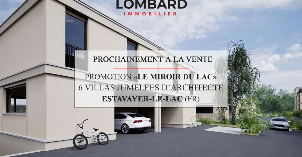 Promotion Miroir du Lac - 6 villas jumelées d'architecte