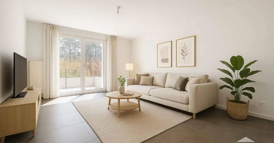 Appartement 4.5 pièces rénovéavec vue dégagée
