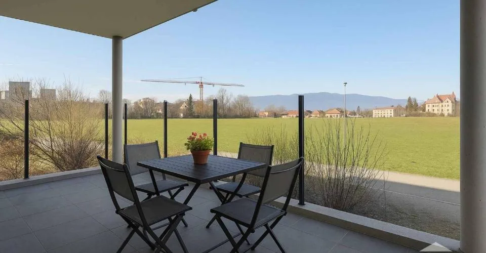 Appartement 4.5 pièces rénovéavec vue dégagée