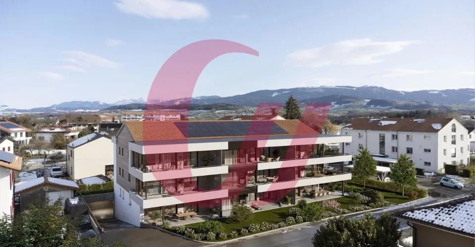 Projet exclusif de 9 appartements de standing au centre du village !
