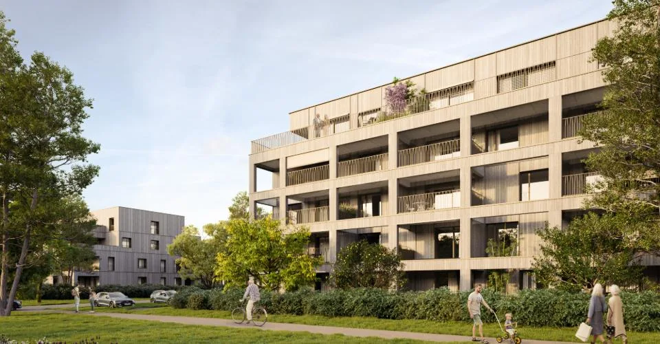 Appartement de 3.5 pièces au rez-de-chaussée