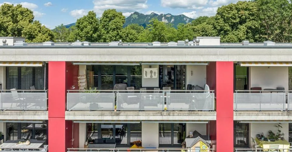 Bel appartement de 3.5 pièces avec balcon de 18 m² à La Tour-de-Trême