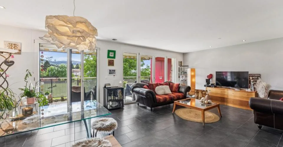 Bel appartement de 3.5 pièces avec balcon de 18 m² à La Tour-de-Trême