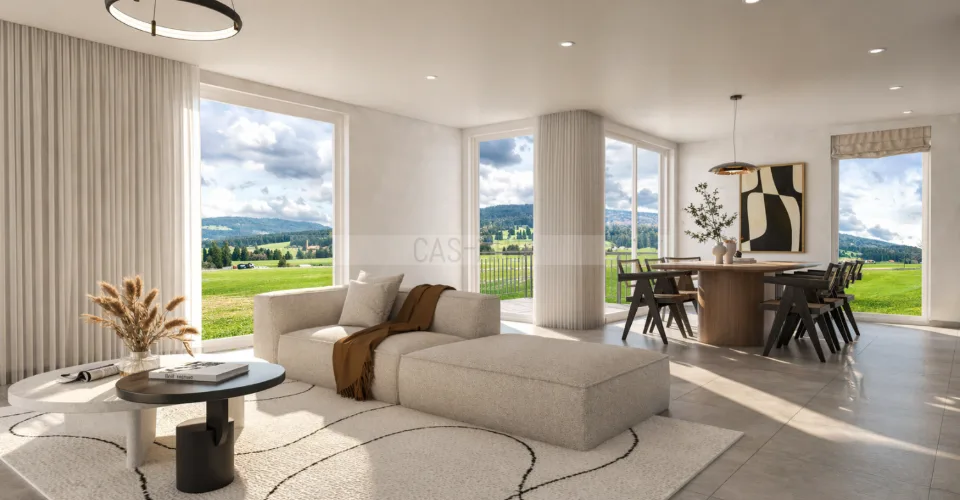 Lot A08: appartement 3,5 pc, Vaulruz