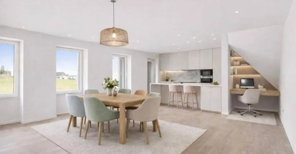 Opportunité: 2 villas jumelées + grange, aux portes d'Estavayer – Foto 4 von 13
