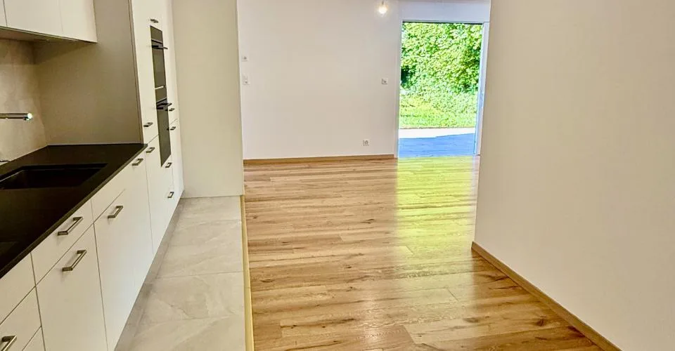 Superbe appartement de 3.5 pièces avec jardin