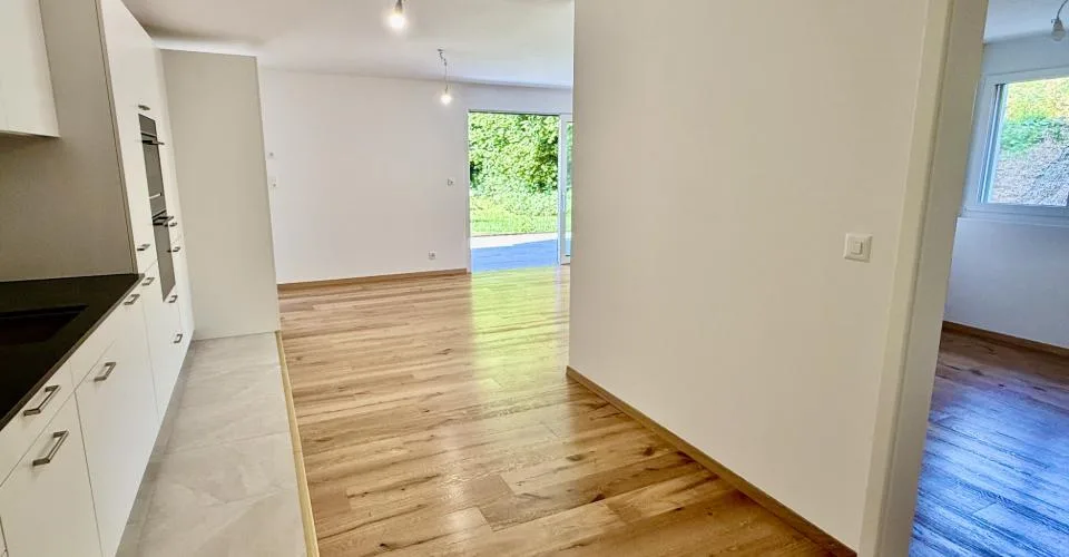 Superbe appartement de 3.5 pièces avec jardin