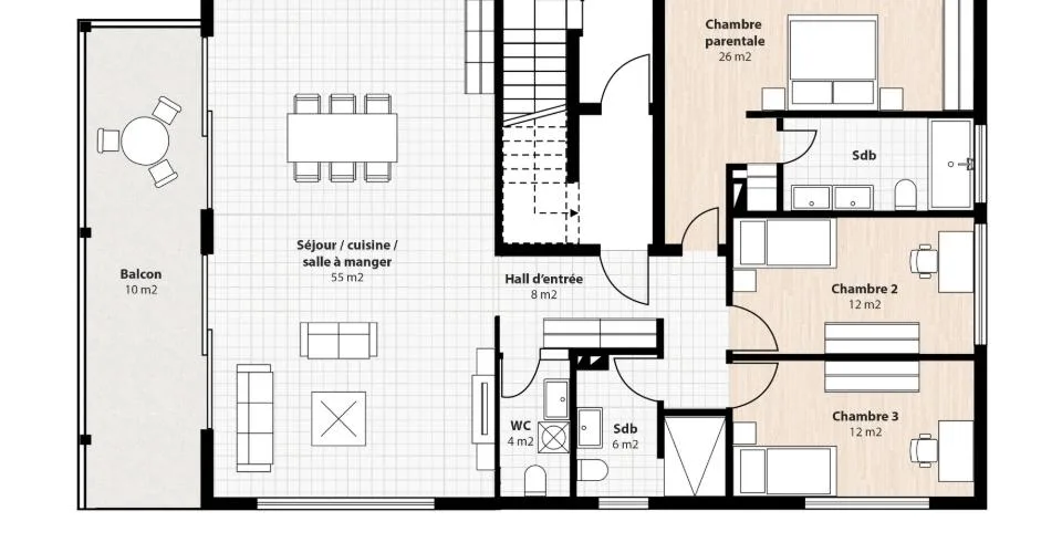 ***RÉSERVÉ*** Appartement d’exception de 4.5 pièces avec vaste jardin privatif