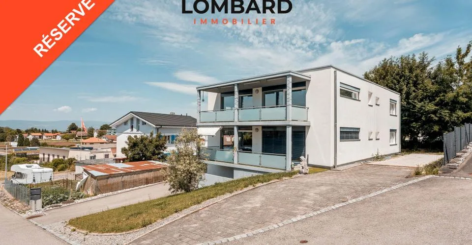 ***RÉSERVÉ*** Appartement d’exception de 4.5 pièces avec vaste jardin privatif