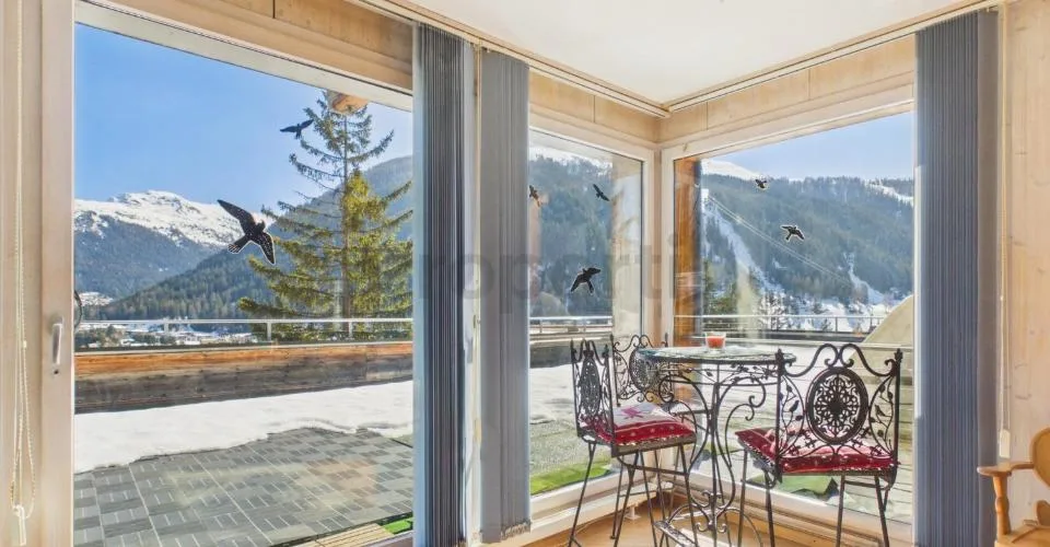 RESERVÉ - Charmant appartement ancien de 3.5 pièces avec vue imprenable sur les montagnes autour de Davos – photo 5 of 13