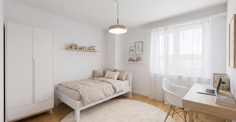 Moderne und lichtdurchflutete Wohnung mit Balkon in Schwaderloch – Foto 8 von 13