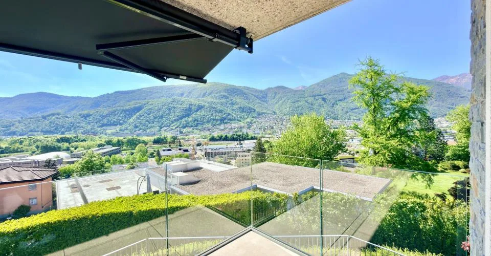 A SOLI 2 KM DAL CENTRO DI LUGANO - MODERNO APPARTAMENTO CON VISTA PANORAMICA