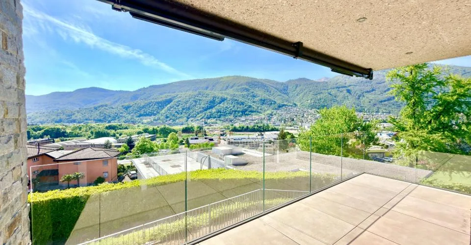 A SOLI 2 KM DAL CENTRO DI LUGANO - MODERNO APPARTAMENTO CON VISTA PANORAMICA