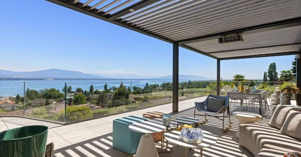 Villa d'exception avec vue spectaculaire sur le Léman