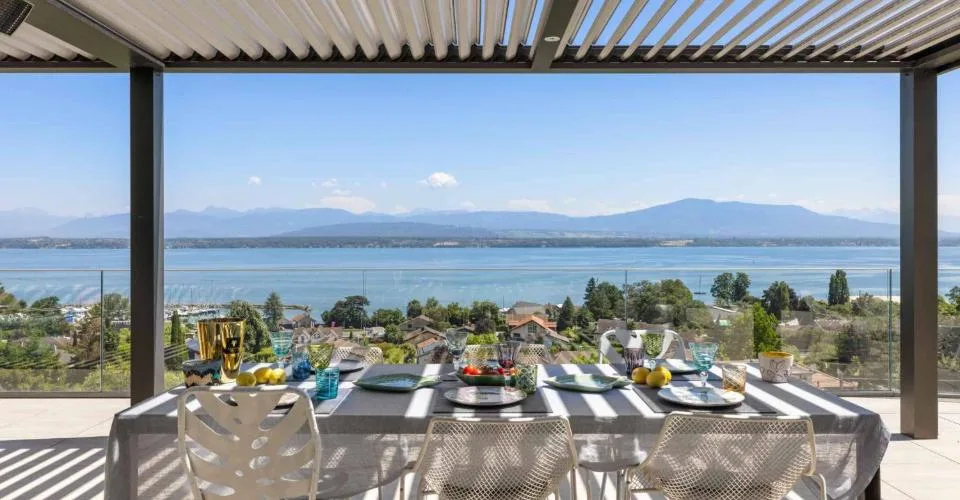 Villa d'exception avec vue spectaculaire sur le Léman