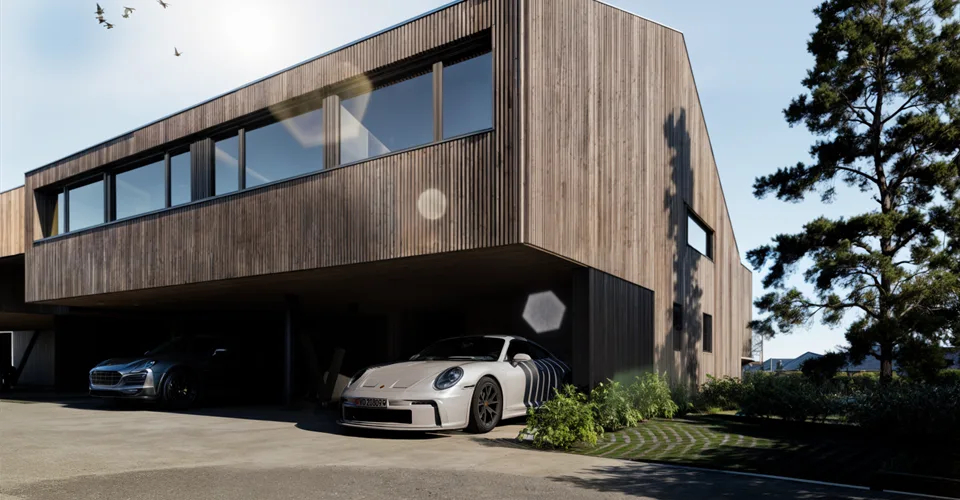 MUVERAN: Villa d'architecte exclusive et son sublime panorama Alpes-Leman