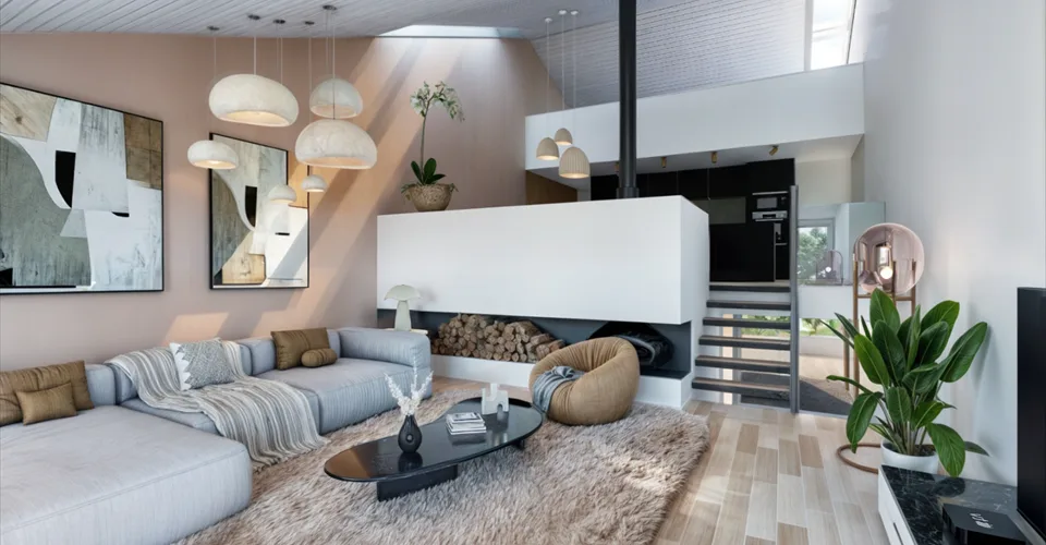 MUVERAN: Villa d'architecte exclusive et son sublime panorama Alpes-Leman