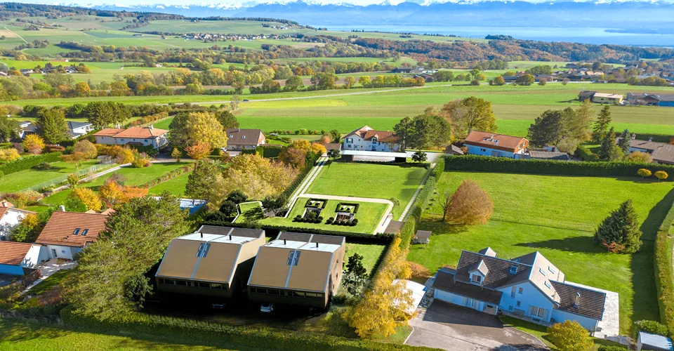 MUVERAN: Villa d'architecte exclusive et son sublime panorama Alpes-Leman