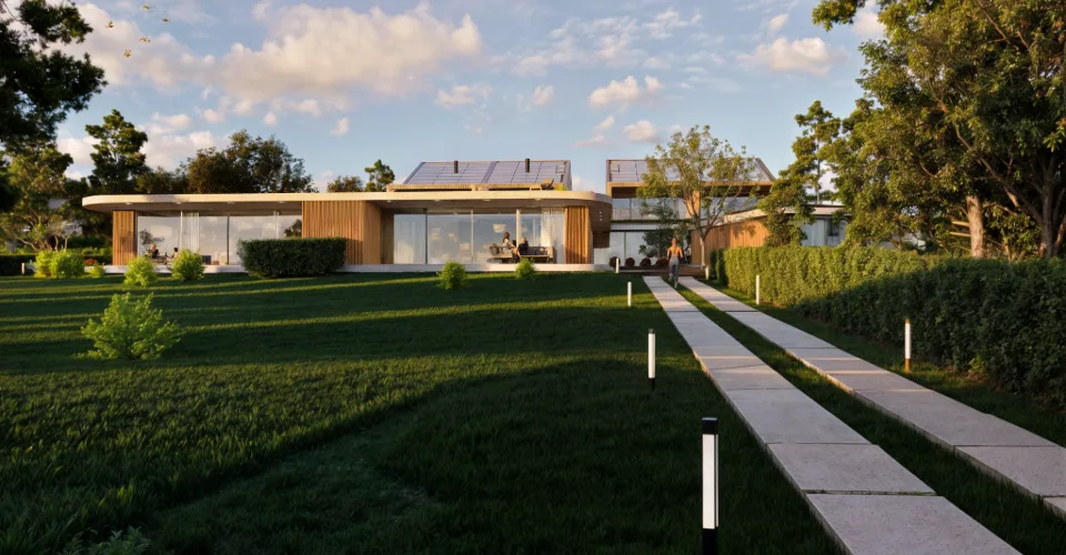 MUVERAN: Villa d'architecte exclusive et son sublime panorama Alpes-Leman