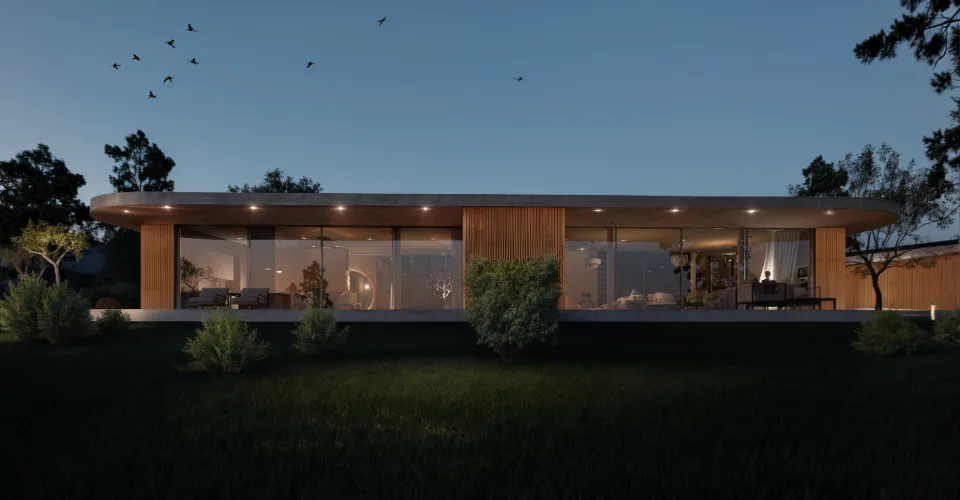 MUVERAN: Villa d'architecte exclusive et son sublime panorama Alpes-Leman