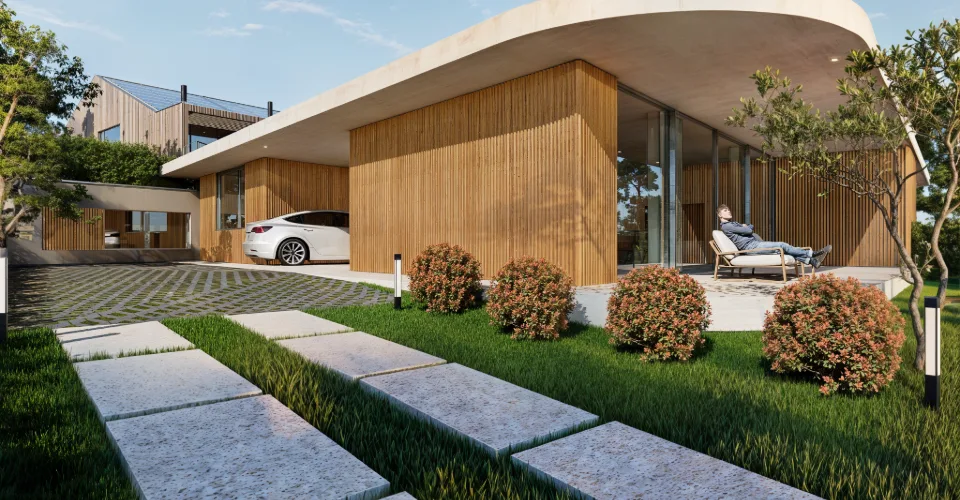MUVERAN: Villa d'architecte exclusive et son sublime panorama Alpes-Leman