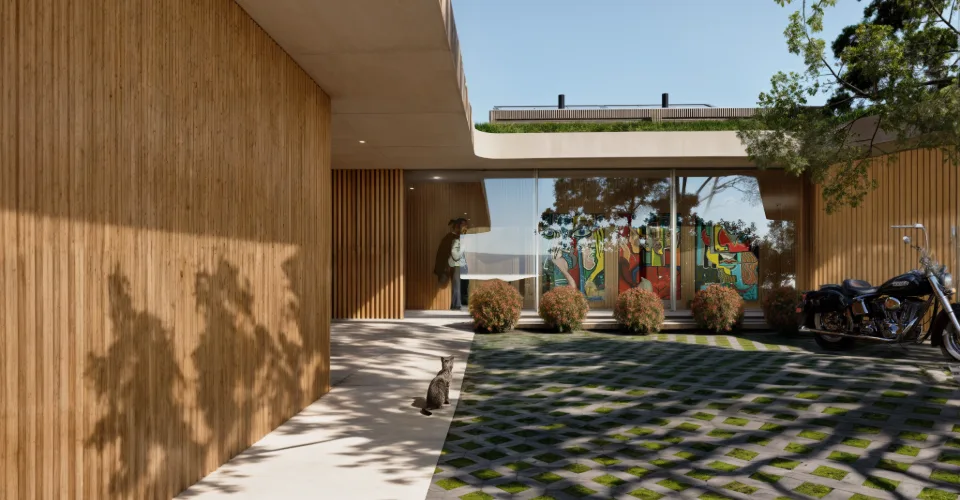 MUVERAN: Villa d'architecte exclusive et son sublime panorama Alpes-Leman