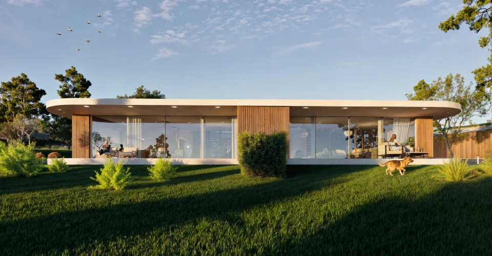 MUVERAN: Villa d'architecte exclusive et son sublime panorama Alpes-Leman