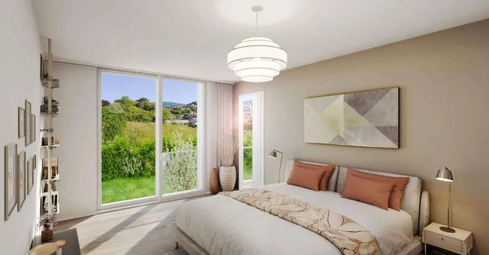 Résidence Les Vignes Spacieux Duplex de 5.5 pièces avec jardin et terrasse