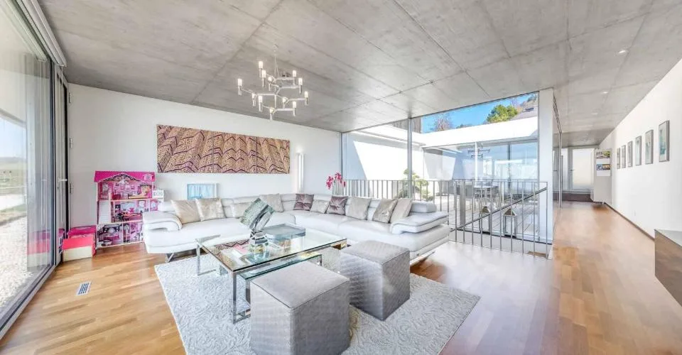 Townhouse moderne avec patio & terrasse – Vue panoramique sur le lac