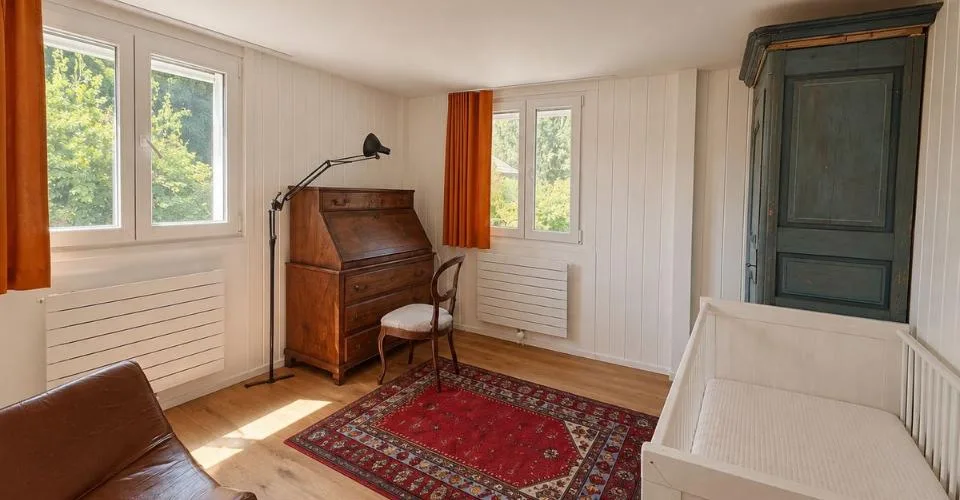 Maison individuelle entièrement rénovée avec jardin