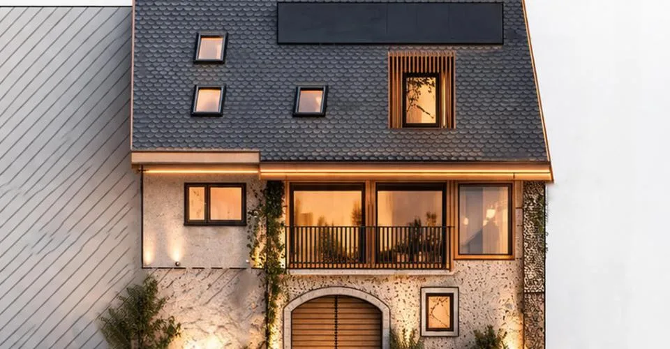 MAGNIFIQUE TRANSFORMATION D’UNE FERME EN HABITATION - CLÉ EN MAIN