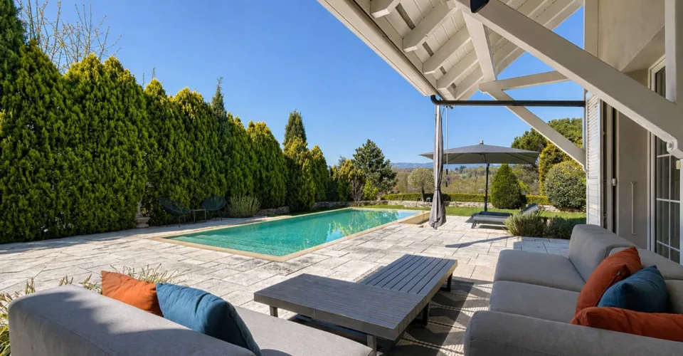 Villa d'exception avec piscine à débordement