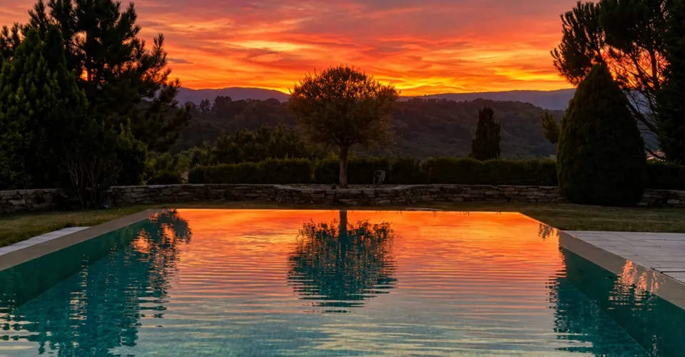 Villa d'exception avec piscine à débordement