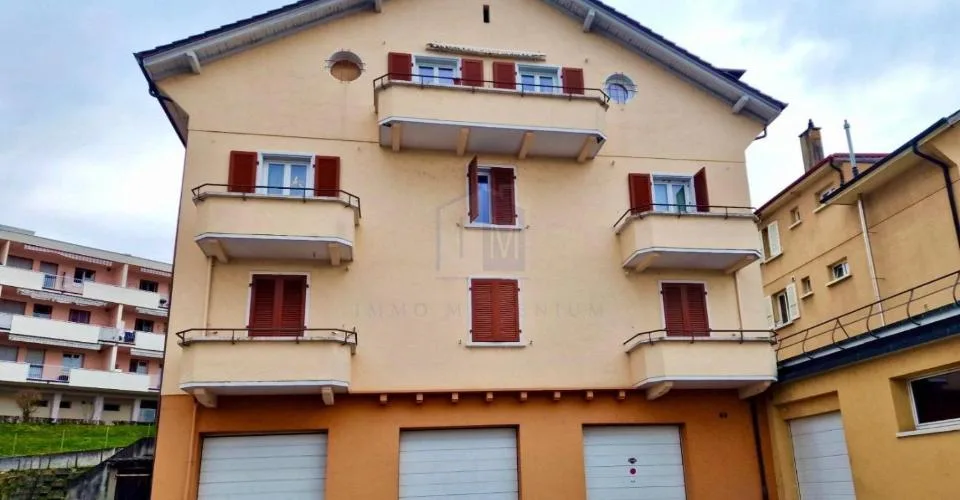 An apartment offering a good return, pleasant and ideally located.