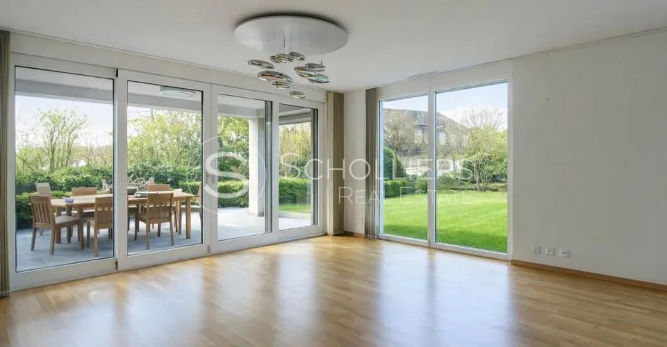 Appartement duplex avec jardin au coeur de Chavannes-des-Bois